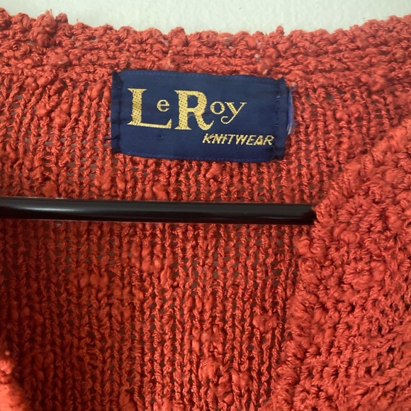 VTG Le Roy Knitwear Cardigan - Picture 5 of 9